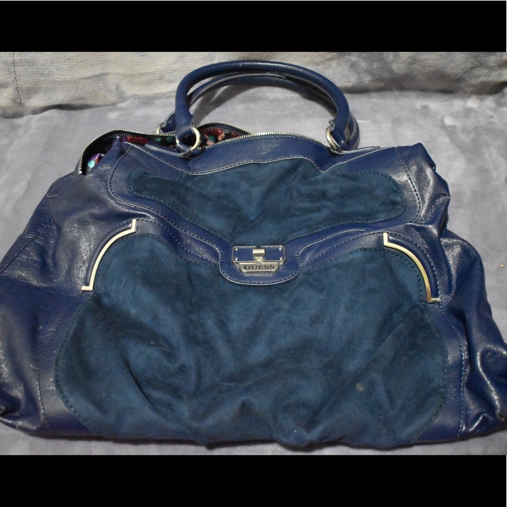 Blue Guess bag